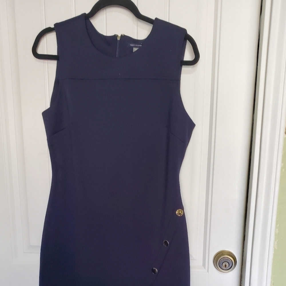 Tommy Hilfiger Navy Blue Dress Size 10